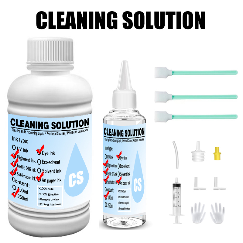 Sublimation Ink 100Ml - 100ML Power Cleaning Liquid Inkjet Printer