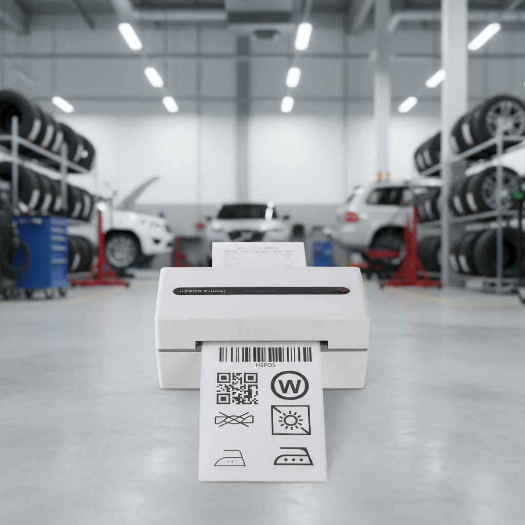 Commercial Printing Operations - HSPOS Thermal Label Printer Low Power