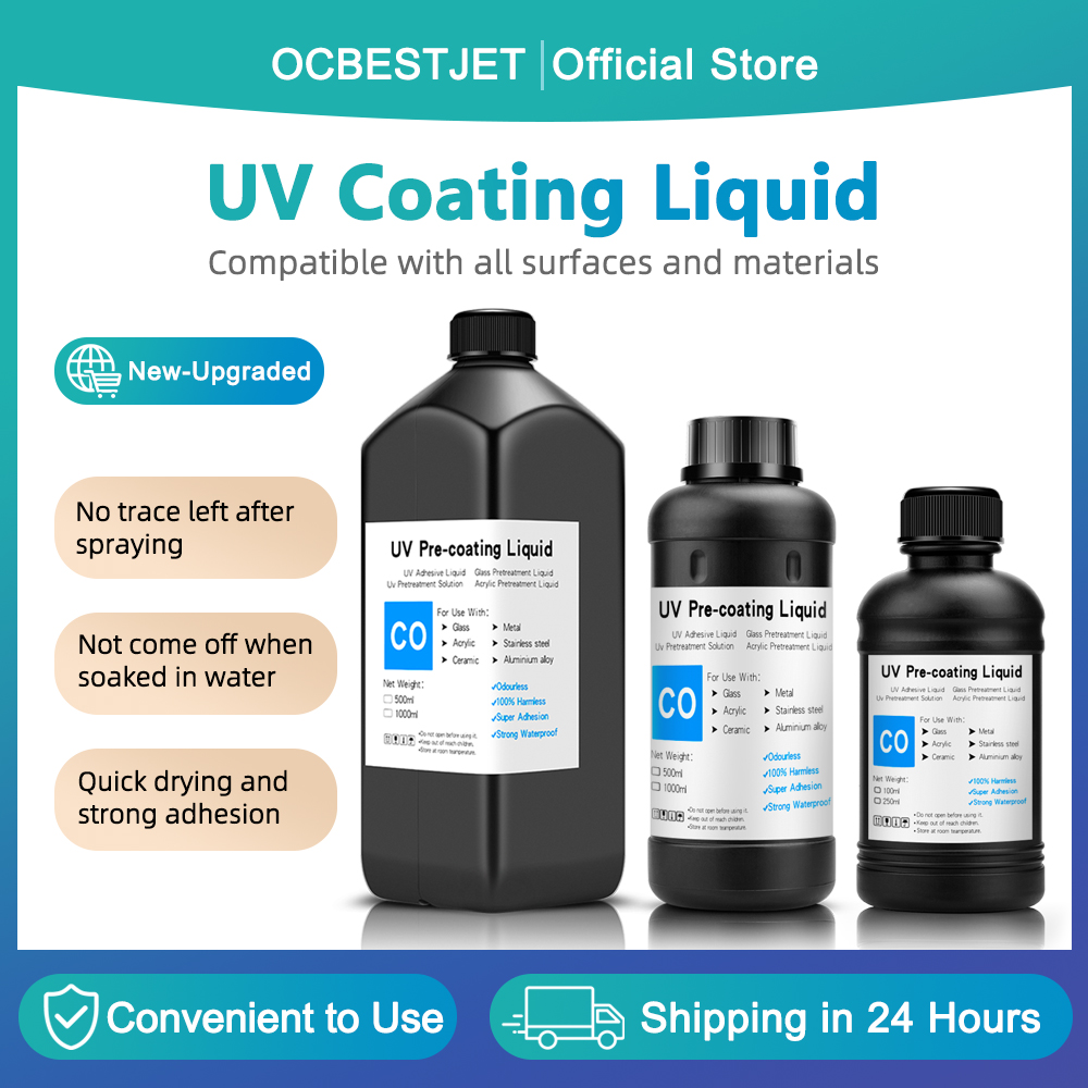 Sublimation Ink 100Ml - UV Pre-Coating Primer For UV Flatbed