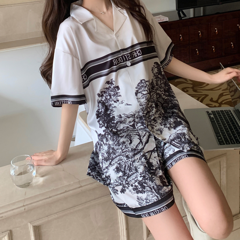 summer Women's Pajamas Set Lux - Direct To Garment Ink reseña y precio