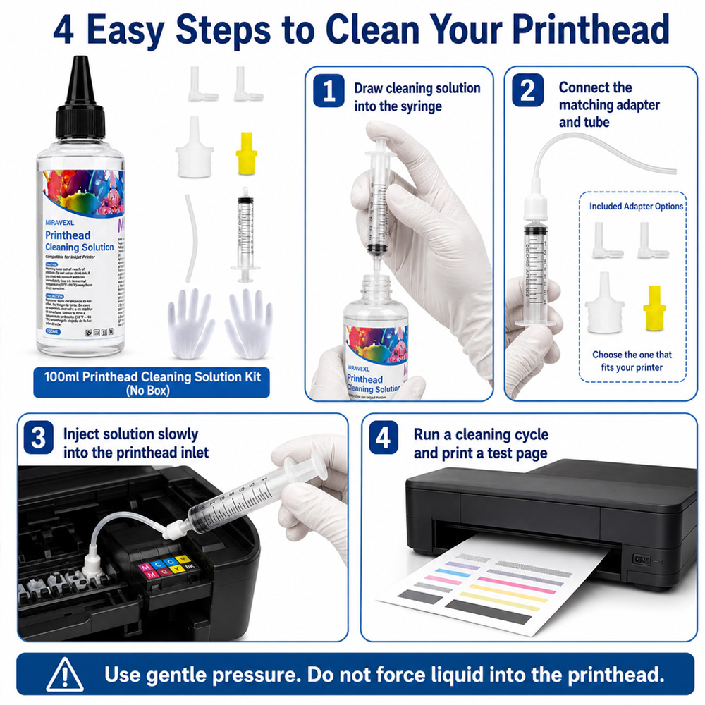 MIRAVEXL Printhead Cleaning So - Sublimation Ink 100Ml reseña y precio