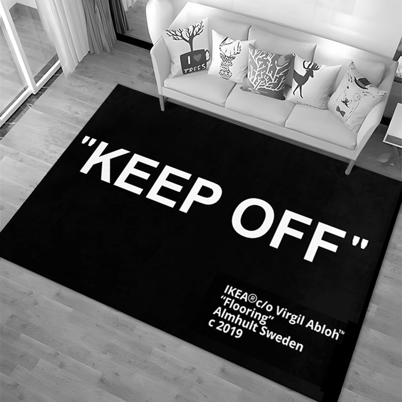 Keep Off Area Rugs 3D Printed  - Commercial Printing Format reseña y precio
