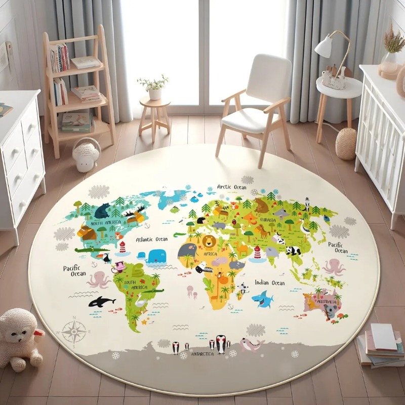 Children's Play Round Floor Ma - Commercial Printing Format reseña y precio