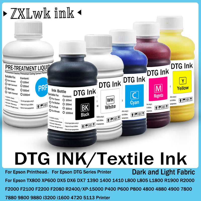 DTG Ink 250ML Textile ink for  - Direct To Garment Ink reseña y precio