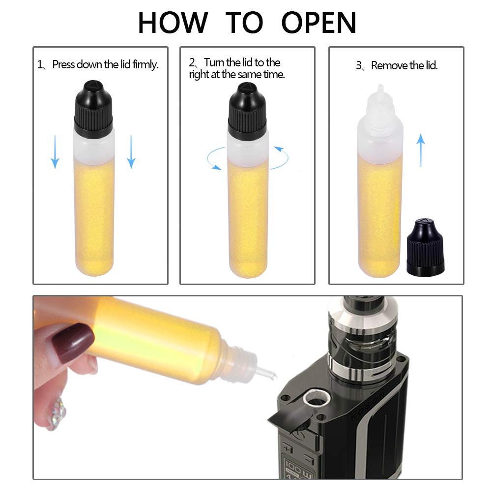 5Pcs 3ml-120ml LDPE Empty Plas - Sublimation Ink 100Ml reseña y precio