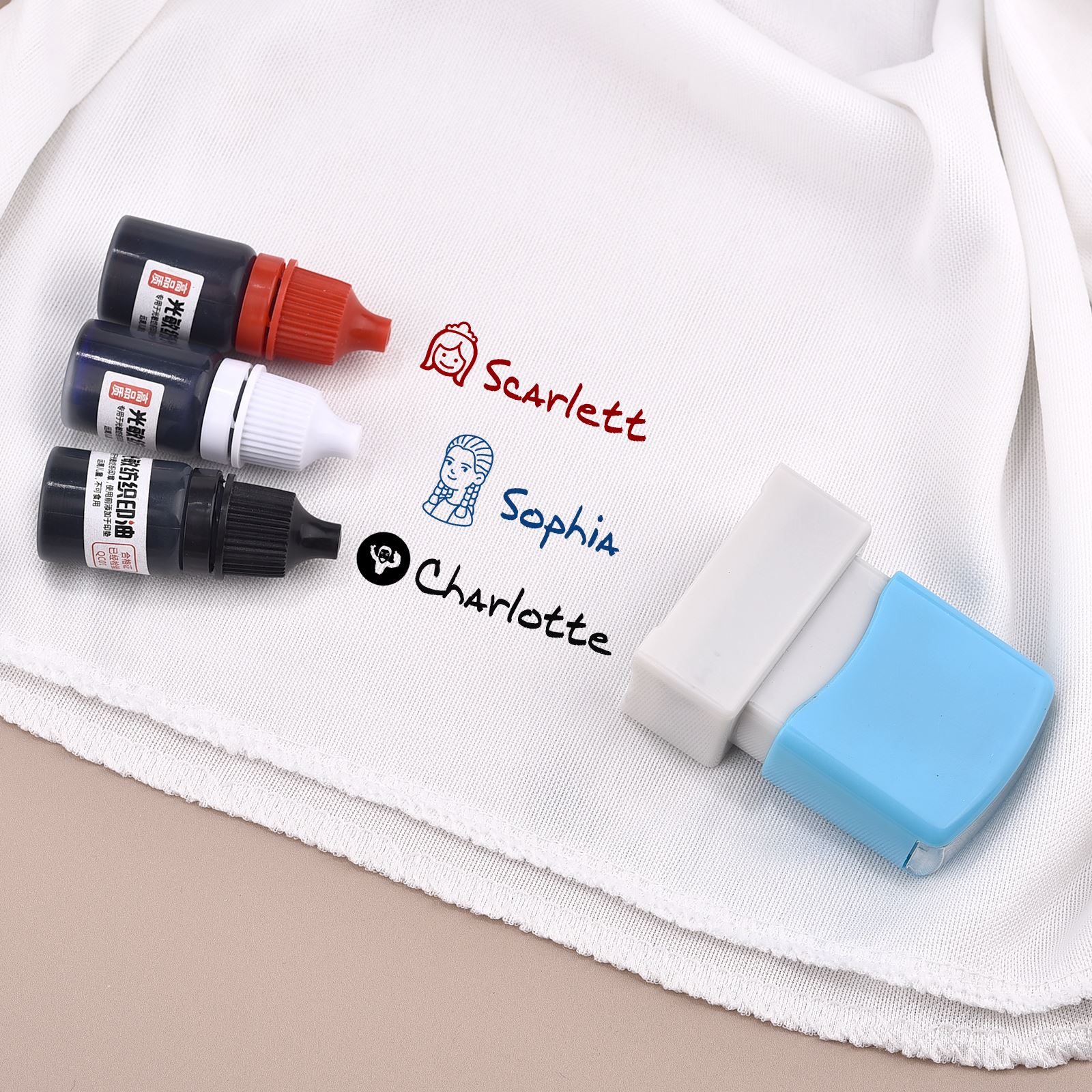 10ml/5ml 3colors Ink Textile C - Direct To Garment Ink reseña y precio