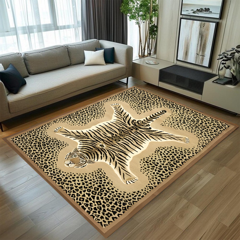 Black & Gold Leopard Print Are - Commercial Printing Format reseña y precio