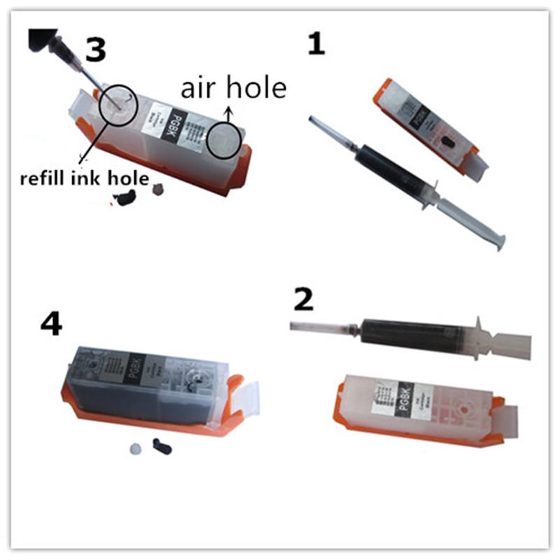 PGI 570 CLI 571 refill ink kit - Sublimation Ink 100Ml reseña y precio