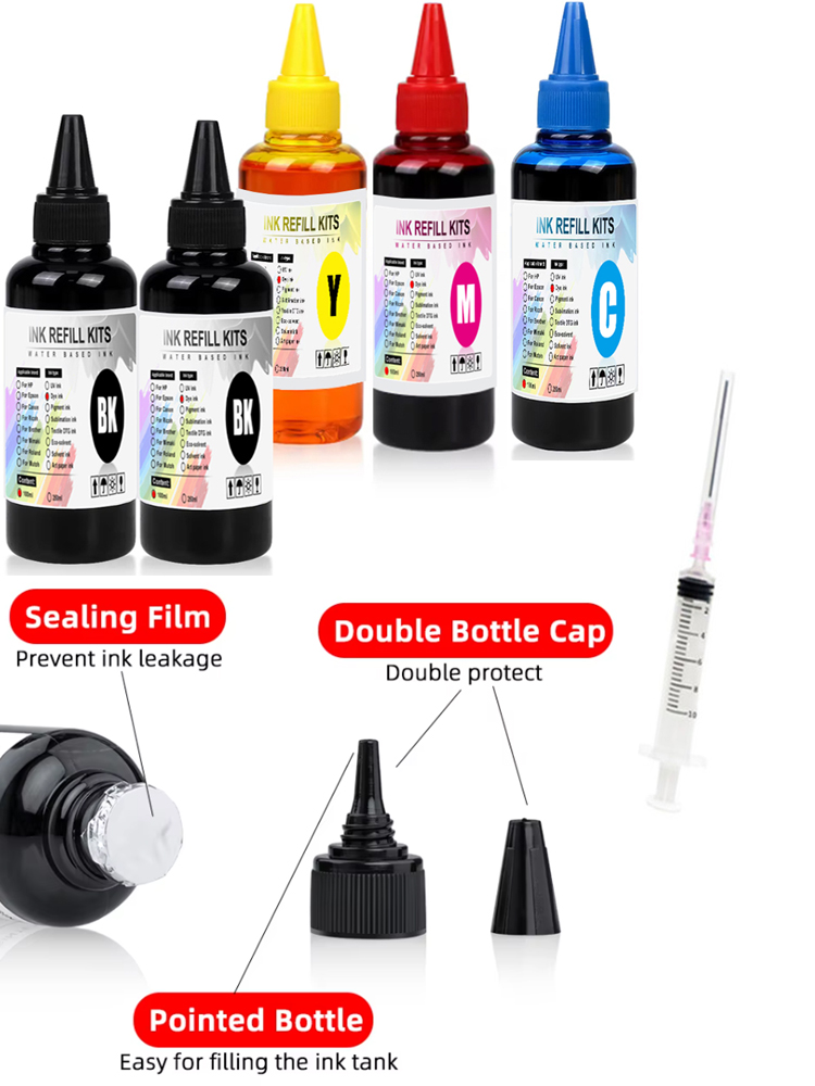 100ml Universal Dye Ink BK C M - Sublimation Ink 100Ml reseña y precio