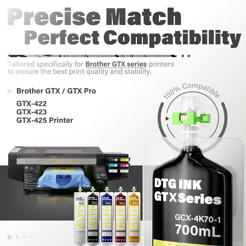 700ML DTG Textile GTX Ink Bag  - Direct To Garment Ink reseña y precio