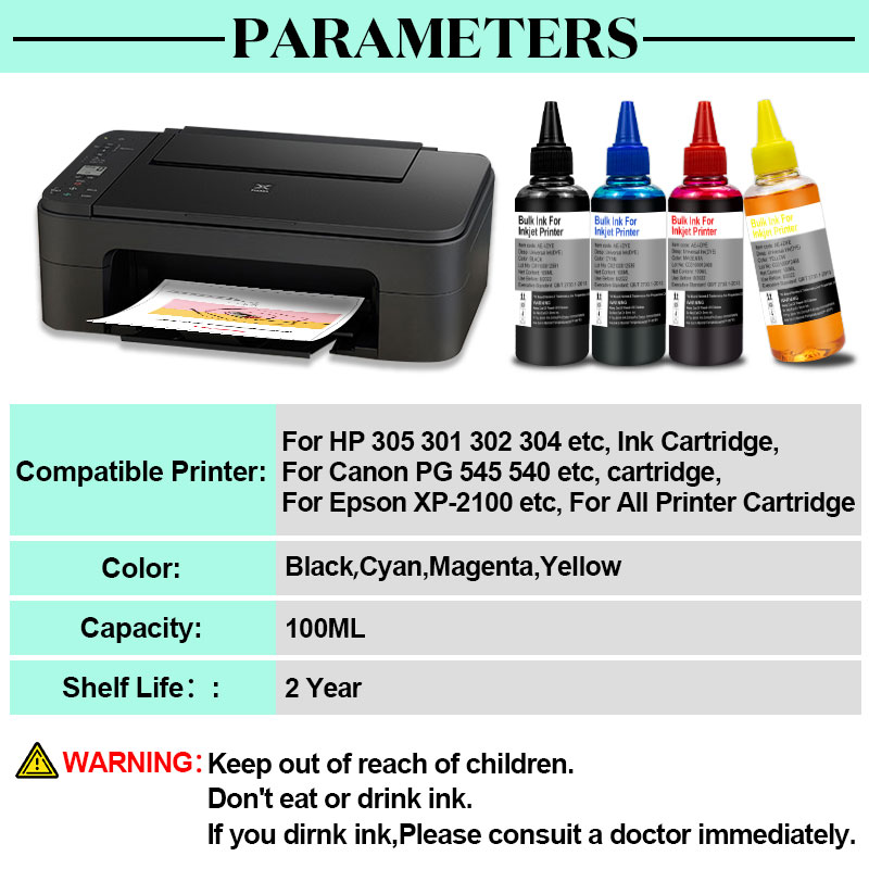 Universal Printer Refill Ink k - Sublimation Ink 100Ml reseña y precio