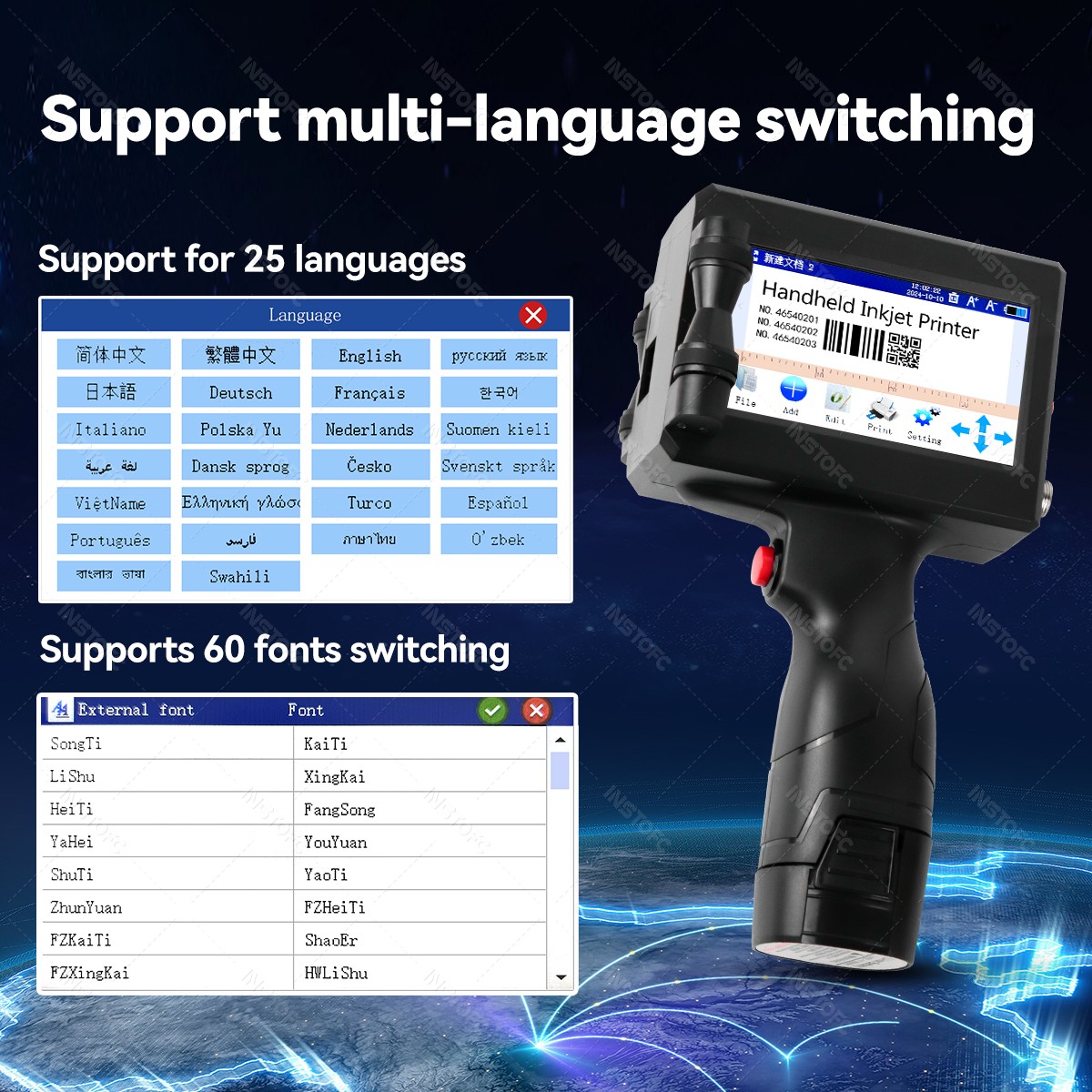 Handheld Inkjet Printer Portab - Commercial Printing And Packaging reseña y precio