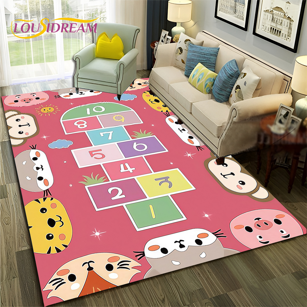 2025 Funny Hopscotch Child Dig - Commercial Printing Format reseña y precio