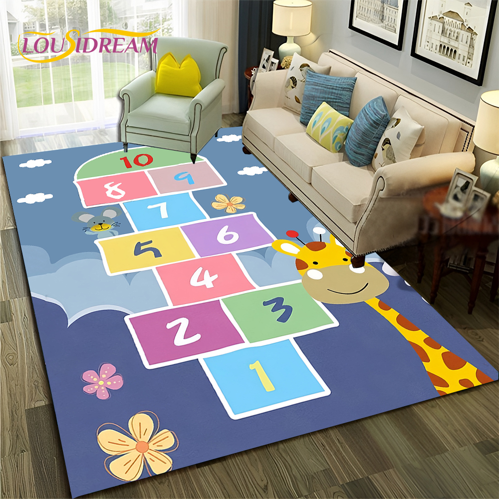 2025 Funny Hopscotch Child Dig - Commercial Printing Format reseña y precio