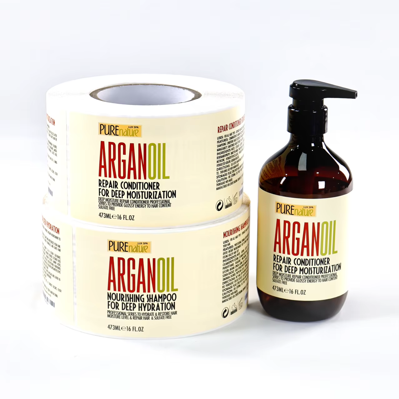 Custom Matte Vinyl Labels | Pr - Commercial Printing And Packaging reseña y precio