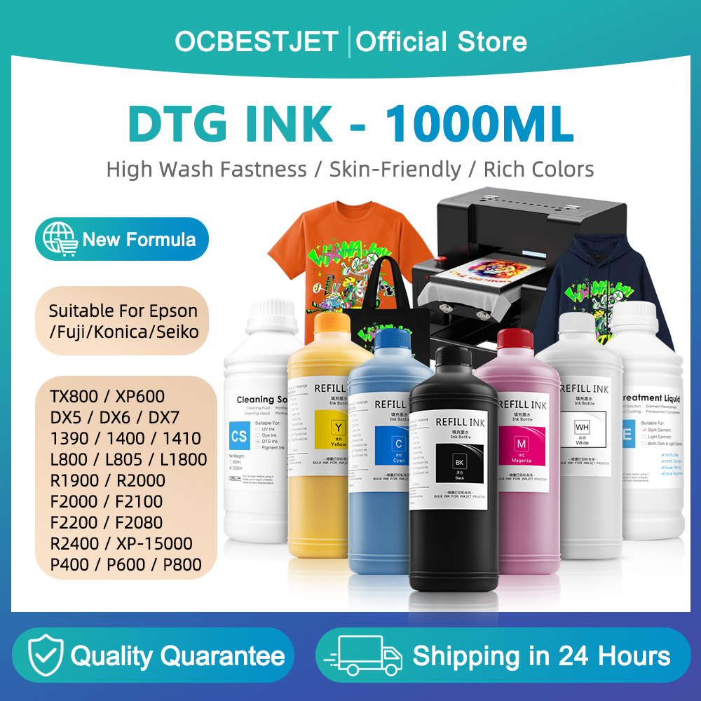 1000ML DTG Ink Direct to Garme - Direct To Garment Ink reseña y precio