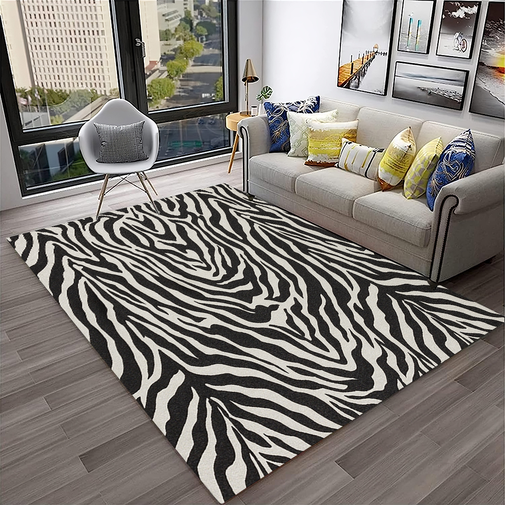 3D Colorful Zebra Stripe Patte - Commercial Printing Format reseña y precio