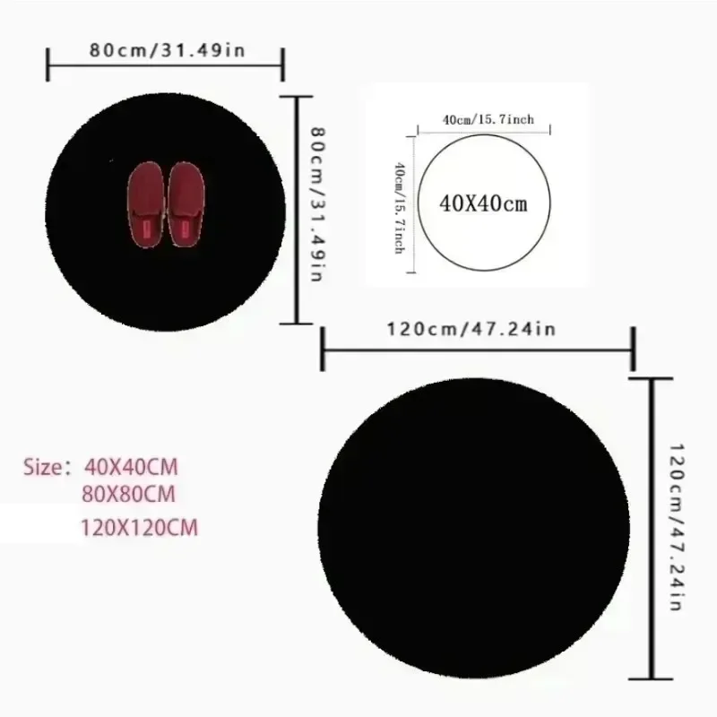 Soccer Theme Round Carpet Spor - Commercial Printing Format reseña y precio