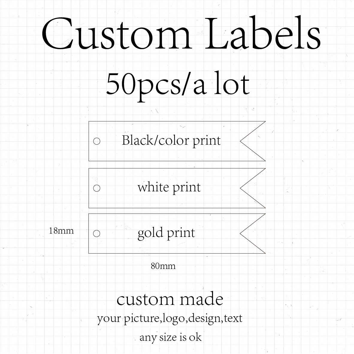 50pcs-Bar Label Customization  - Commercial Printing And Packaging reseña y precio