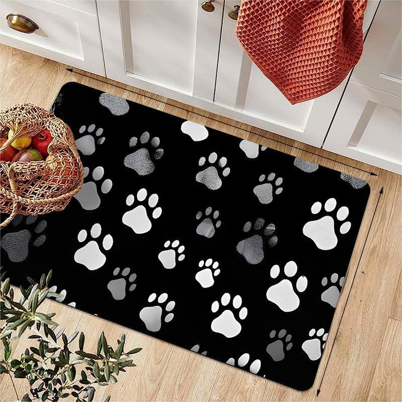 Animal Paw Print Carpet Mat Ru - Commercial Printing Format reseña y precio