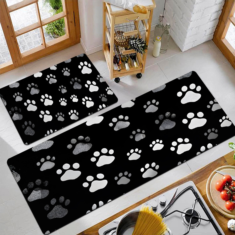 Animal Paw Print Carpet Mat Ru - Commercial Printing Format reseña y precio