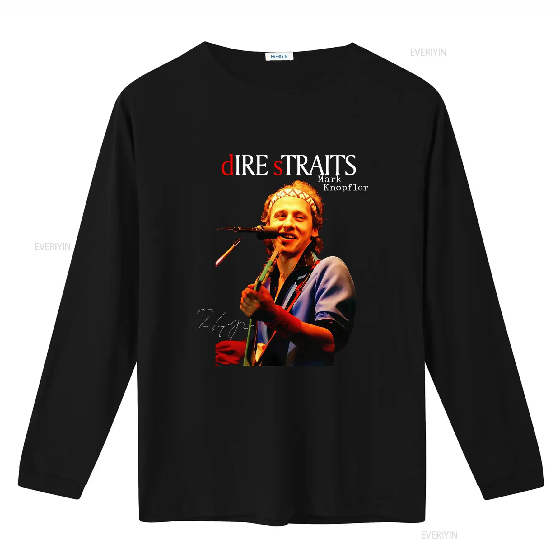 Mark Knopfler Dire Straits Ban - Direct To Garment Ink reseña y precio