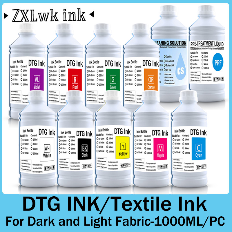 DTG Ink Textile Refill ink for - Direct To Garment Ink reseña y precio